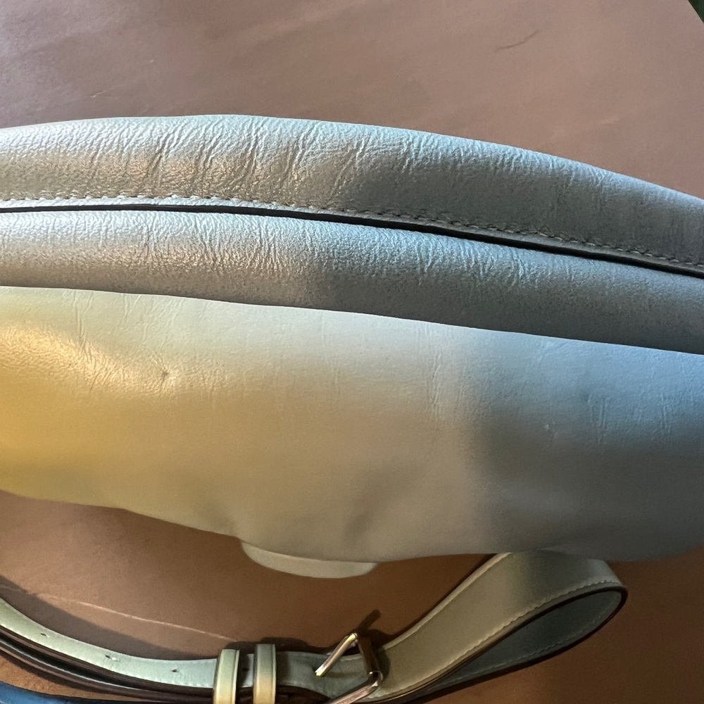 Coach Ombré Pillow Tabby 26 Blue Aqua Shoulder Crossbody Bag V Gently Used - Picture 5 of 15